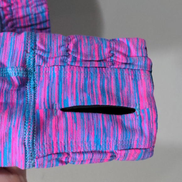 Ivivva Twice the Fun Reversible Full Zip Hooded Jacket Girls 14 - Picture 5 of 11